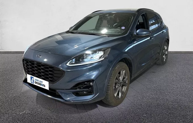 FORD KUGA 2.5 Duratec 190 ch FHEV I-AWD Powershift ST-Line X extérieur trois quart avant gauche 2126324
