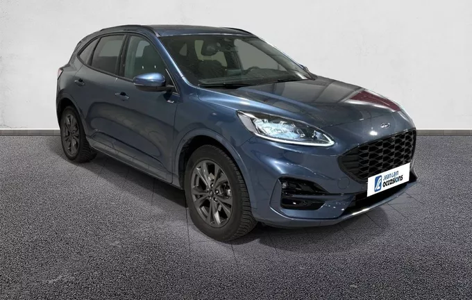 FORD KUGA 2.5 Duratec 190 ch FHEV I-AWD Powershift ST-Line X extérieur trois quart avant droit 2126324