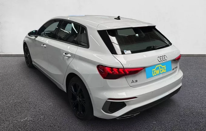 AUDI A3 Sportback 40 TFSIe 204 S tronic 6 S Line extérieur trois quart arrière gauche 2129305