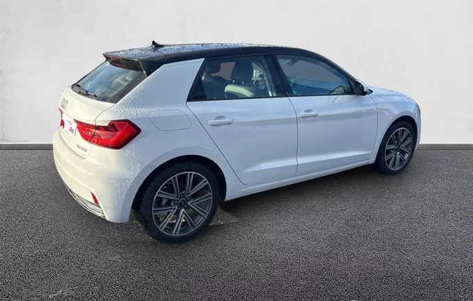 AUDI A1 Sportback 30 TFSI 116 ch S tronic 7 Design extérieur trois quart arrière droit 2125095