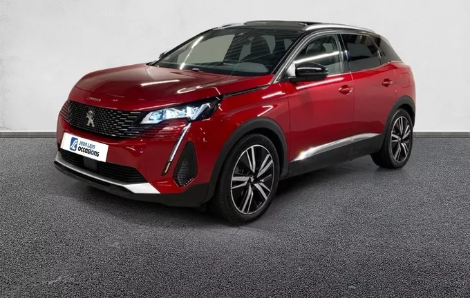 PEUGEOT 3008 Hybrid 225 e-EAT8 GT Pack extérieur trois quart avant gauche 2128023