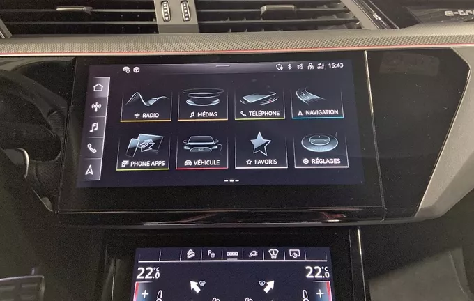 AUDI Q8 E-TRON 55 408 ch 114 kWh Quattro S line photo 16 2123942